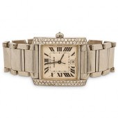 CARTIER TANK 2302 STAINLESS ST