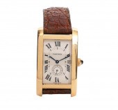 CARTIER TANK AMERICAINE YELLOW