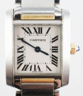 CARTIER TANK FRANCAISE SS/18K