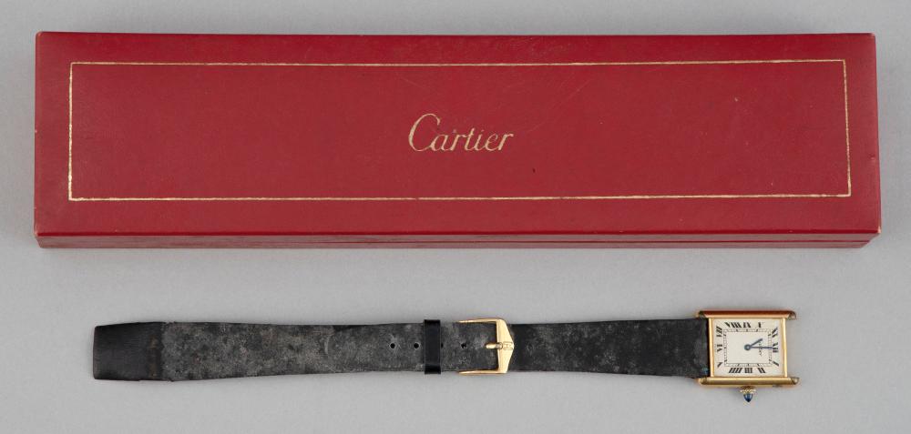 CARTIER TANK SOLO GOLD-PLATED