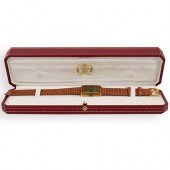 CARTIER TIGERS EYE LADIES WRIS