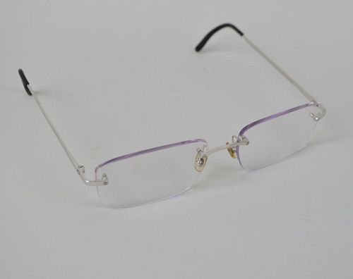 CARTIER TITANIUM RIMLESS