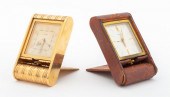 CARTIER TRAVEL CLOCKS, 2 Two C
