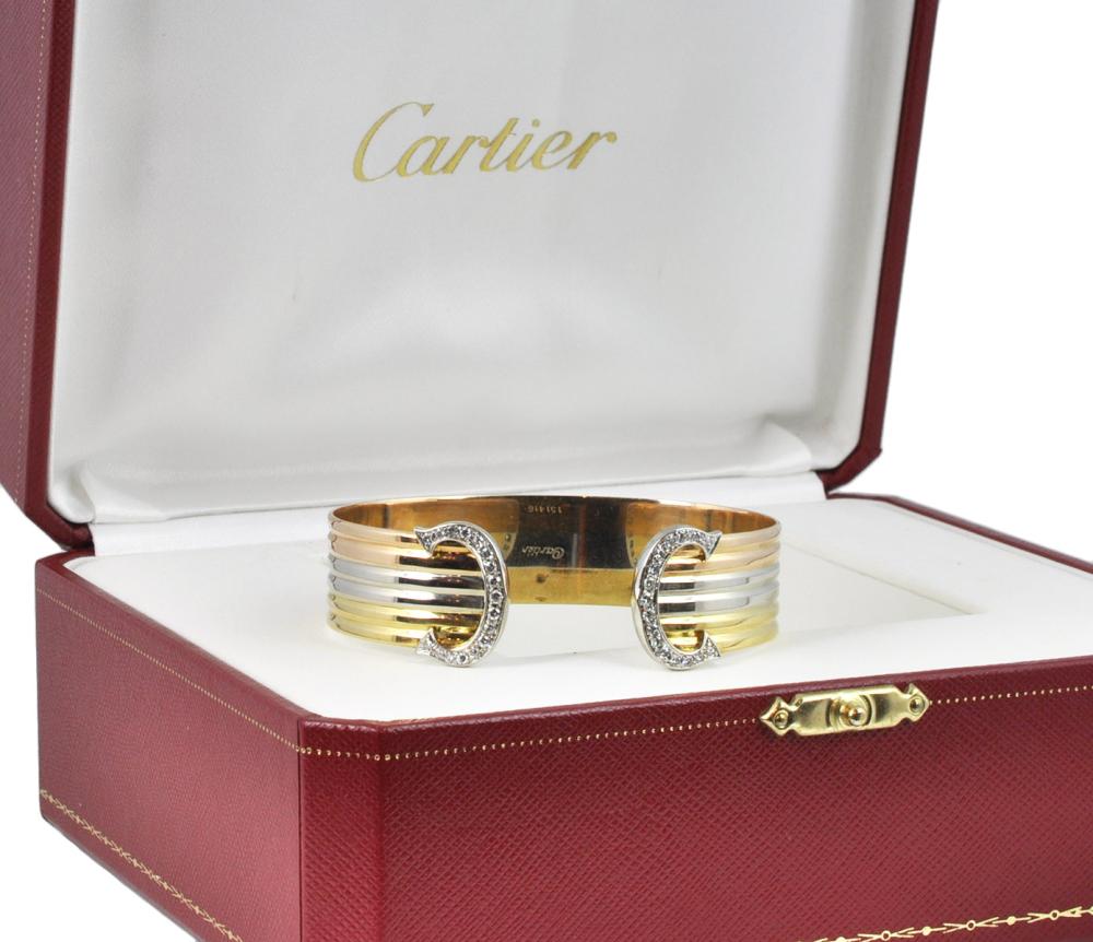 CARTIER TRI-COLOR 18KT TRINITY