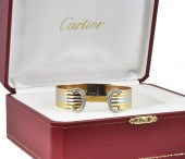 CARTIER TRI-COLOR 18KT TRINITY