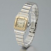 CARTIER TUOTONE STAINLESS SANT