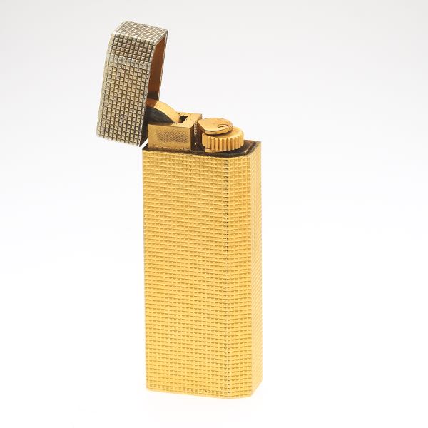CARTIER TWO TONE BUTANE LIGHTER .5"