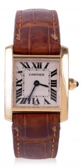 CARTIER VINTAGE 18K YELLOW GOL