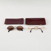 CARTIER VINTAGE EYEGLASSES & S