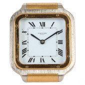 CARTIER VINTAGE TWO-TONE SANTO