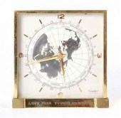 Cartier world time desk clock