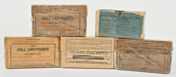 Cartridges by Frankford Arsenal and
