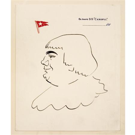 CARUSO, ENRICO Caricatures by