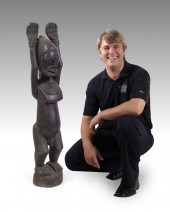 CARVED AFRICAN DOGON TELLEM FI