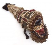 CARVED AFRICAN GURE WOBE CEREM