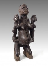 CARVED AFRICAN MAKONDE TANZANI