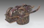 CARVED AFRICAN SENUFO FIRE SPI