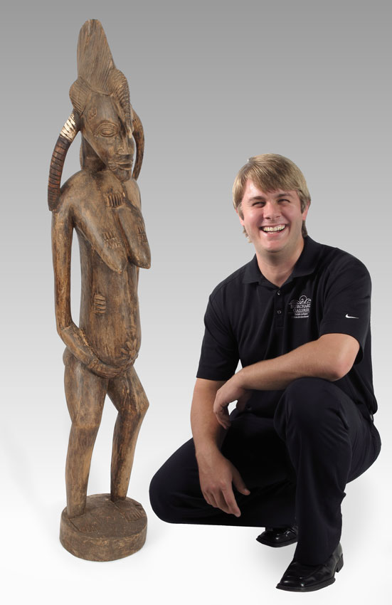 CARVED AFRICAN SENUFO MATERNITY