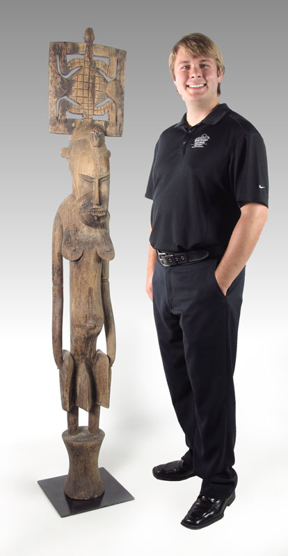 CARVED AFRICAN SENUFO PORO