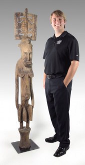 CARVED AFRICAN SENUFO PORO SOC