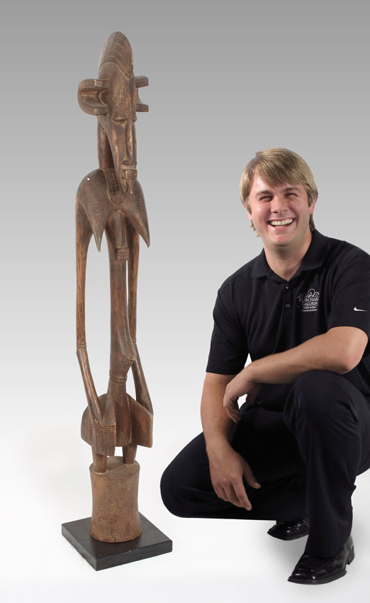 CARVED AFRICAN SENUFO RHYTHM