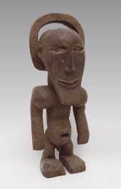 CARVED AFRICAN SONGYE FETISH P