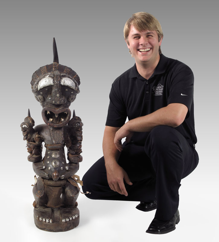 CARVED AFRICAN SONGYE FETISH