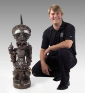CARVED AFRICAN SONGYE FETISH P