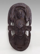 CARVED AFRICAN TIKAR DECORATIV