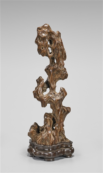 Carved Aloeswood 'Scholar's
