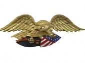 CARVED AMERICAN EAGLE PLAQUEVi