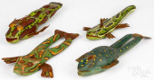 CARVED &AMP; PAINTED FROG ICE