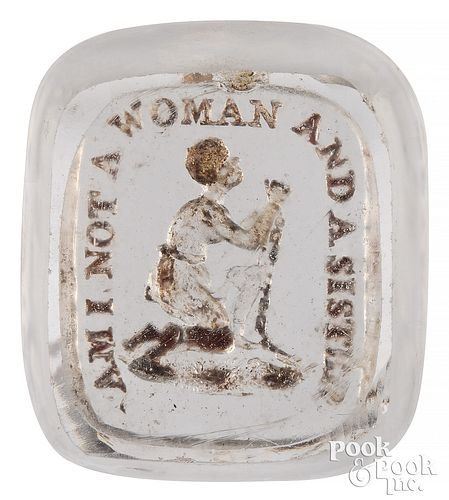 CARVED AND ENGRAVED ABOLITIONIST