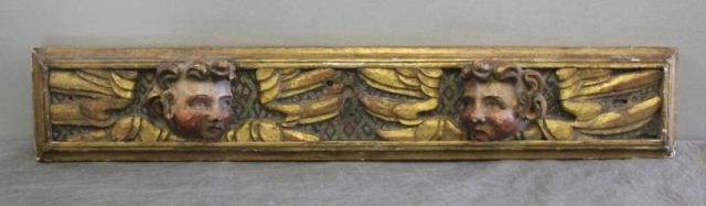 Carved and Gilded Cherub