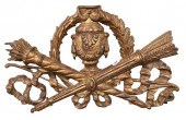 CARVED AND GILTWOOD WALL ARCHI