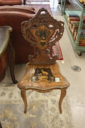 CARVED AND INLAID BLACK FOREST