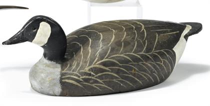 Carved and painted balsa Canada