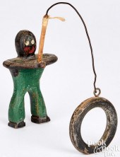 CARVED AND PAINTED BLACK AMERI