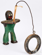 CARVED AND PAINTED BLACK AMERI