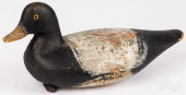 CARVED AND PAINTED BLUEBILL DU