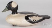 CARVED AND PAINTED BUFFLEHEAD
