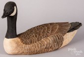 CARVED AND PAINTED CANADA GOOS