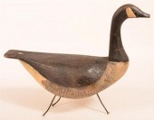 CARVED AND PAINTED CANADA GOOS
