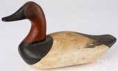 CARVED AND PAINTED CANVASBACK