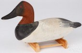 CARVED AND PAINTED CANVASBACK