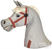 CARVED AND PAINTED CAROUSEL HO