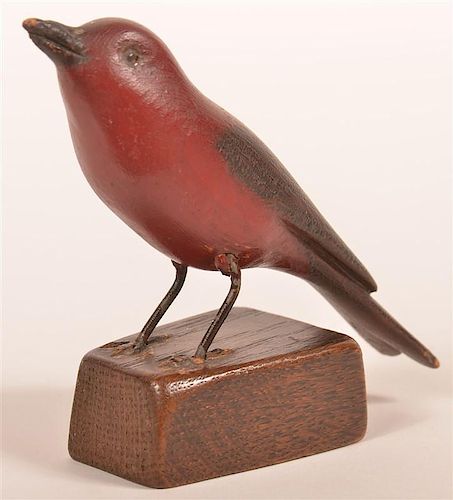 CARVED AND PAINTED FOLK ART SONG