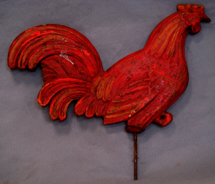 Carved and painted folk art