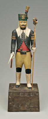 Carved and painted folk art