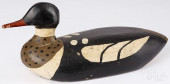 CARVED AND PAINTED MERGANSER D